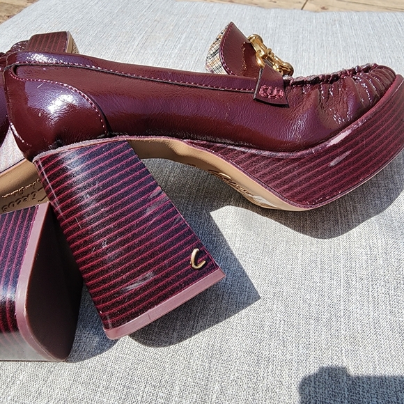 Circus NY by Sam Edelman Burgundy Susie Loafer - Size 8 - Picture 4 of 12
